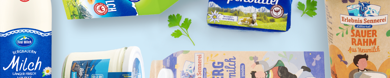 Molkereiprodukte aus Tirol